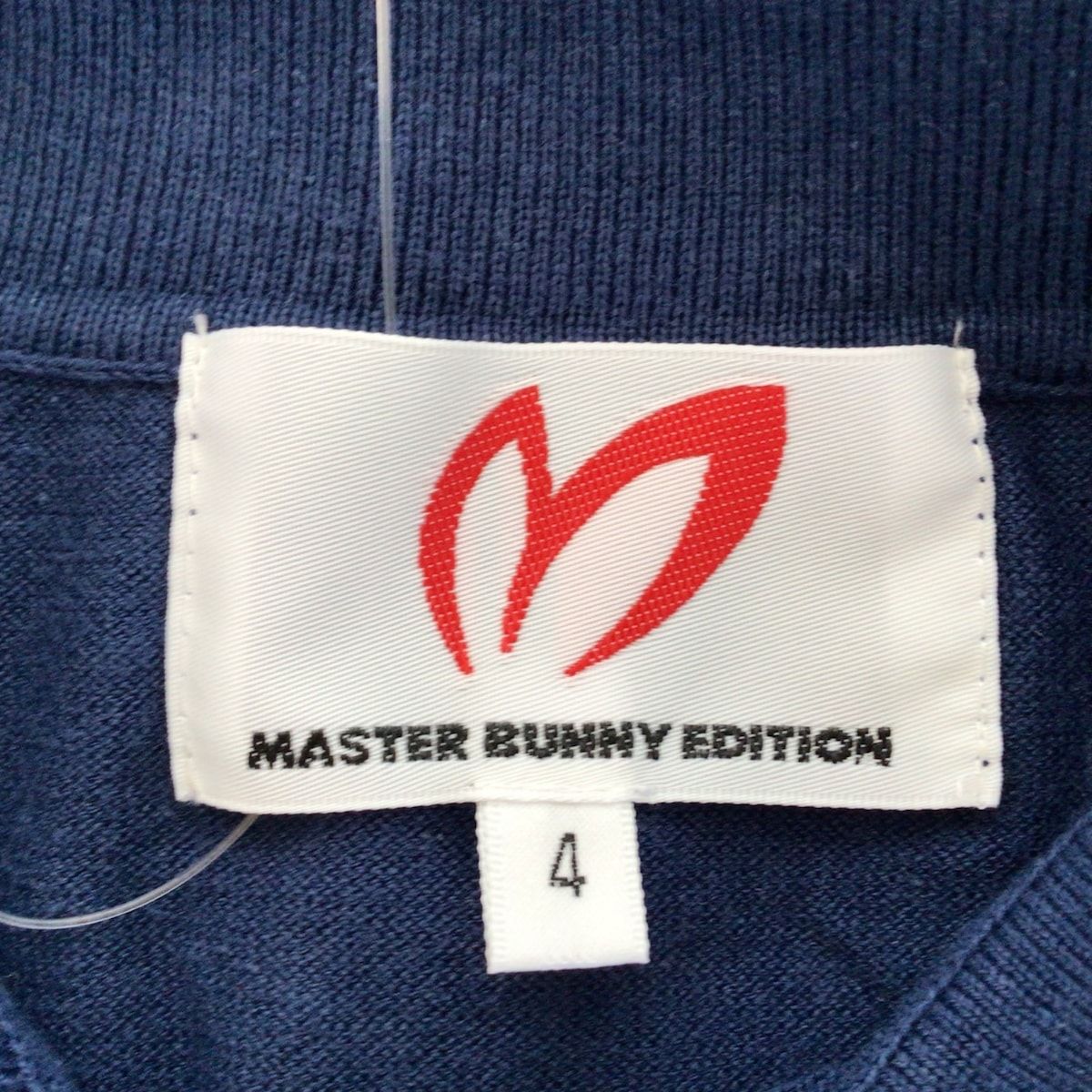 MASTER BUNNY EDITION(マスターバニーエディション) 半袖ポロシャツ サイズ4 XL メンズ - ネイビー