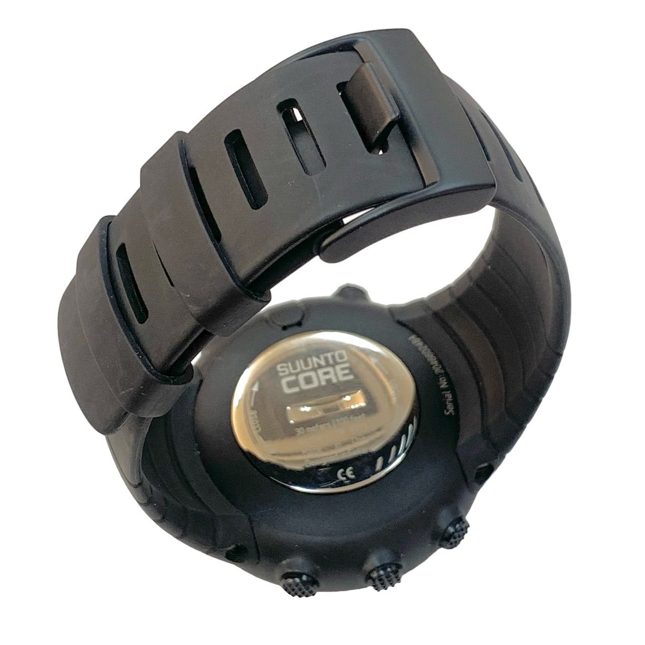スント(SUUNTO) コア オールブラック 〔ブラック メンズ〕 上美品 