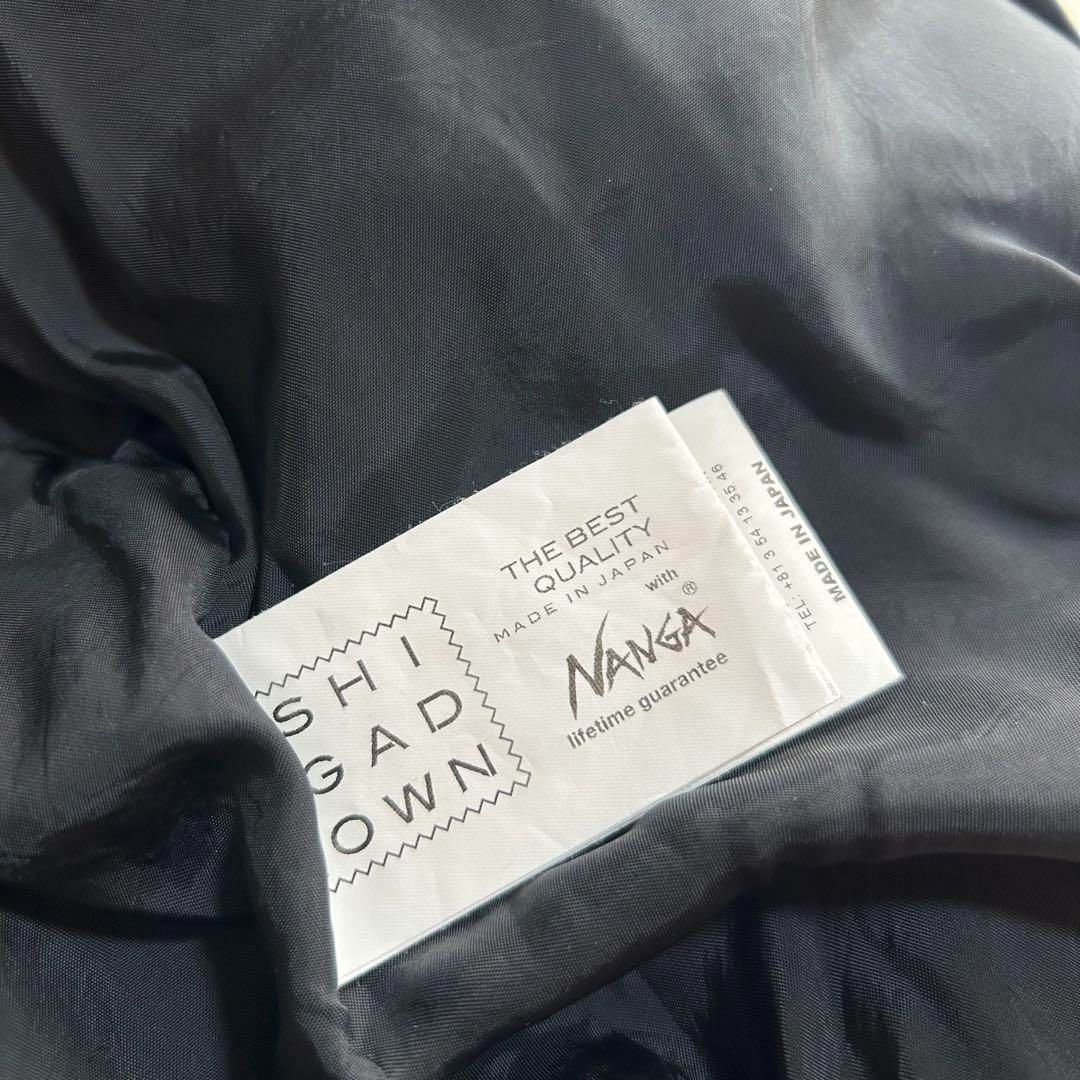 希少✨NANGA for graphpaper ノーカラー ダウンジャケット 黒 - メルカリ