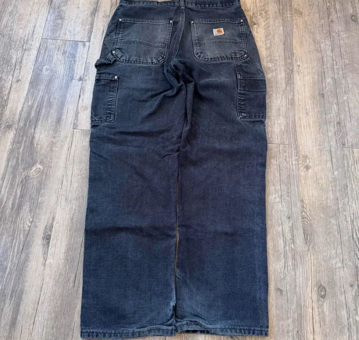 31x30 Carhartt(カーハート) ダブルニー ペインター パンツ 黒 - メルカリ 