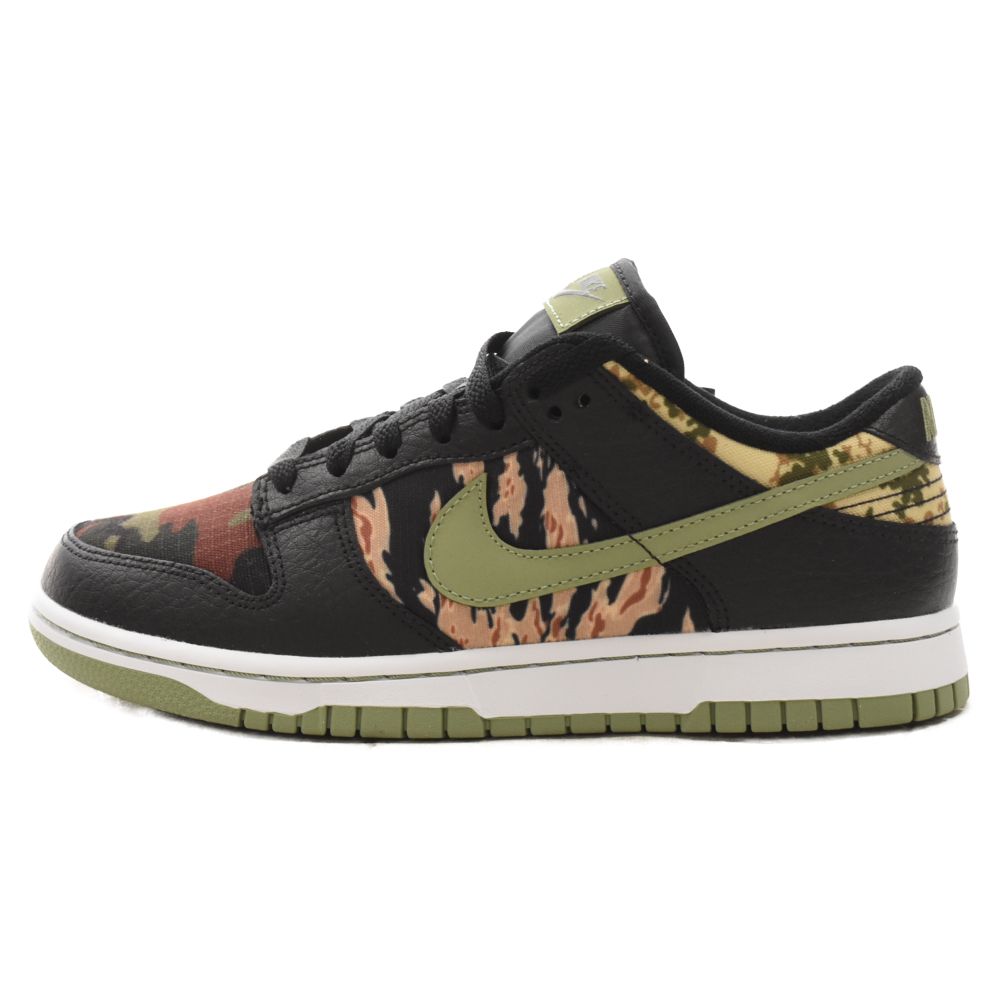 NIKE (ナイキ) DUNK LOW SE BLACK MULTI CAMO ダンク ローカット ...