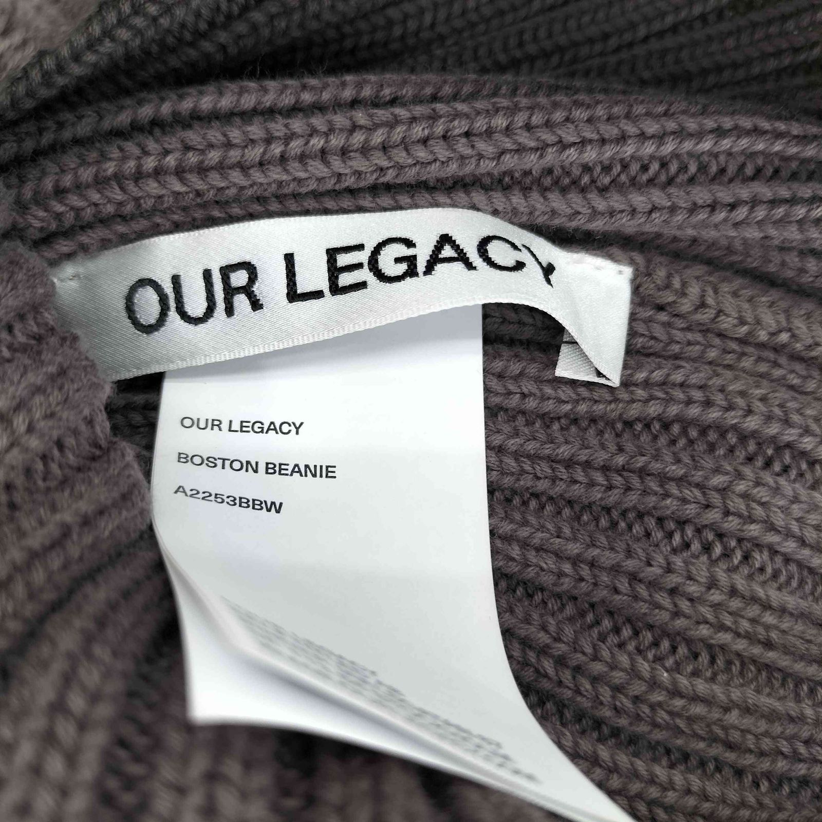 アワーレガシィー OUR LEGACY BOSTON BEANIE ボストンビーニー メンズ