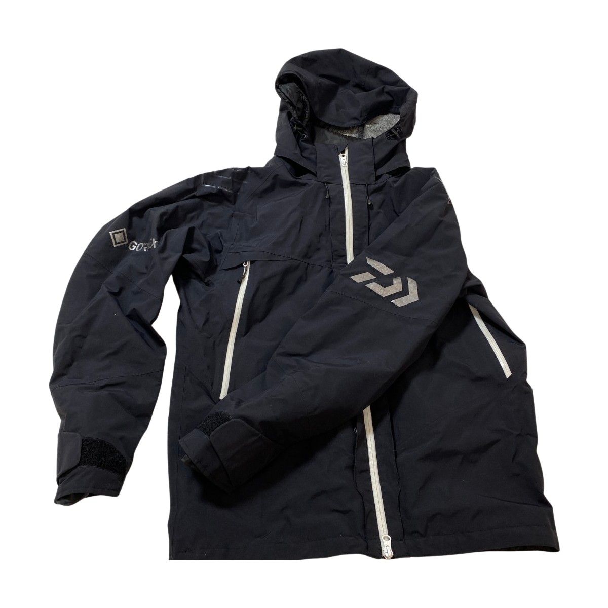 ΨΨDAIWA ダイワ フィッシングウェア GORE TEX コンビアップレインスーツ 上下セット ブラック
