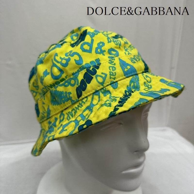 DOLCE&GABBANA ドルチェアンドガッバーナ 帽子 ハット ロゴ バケット ...