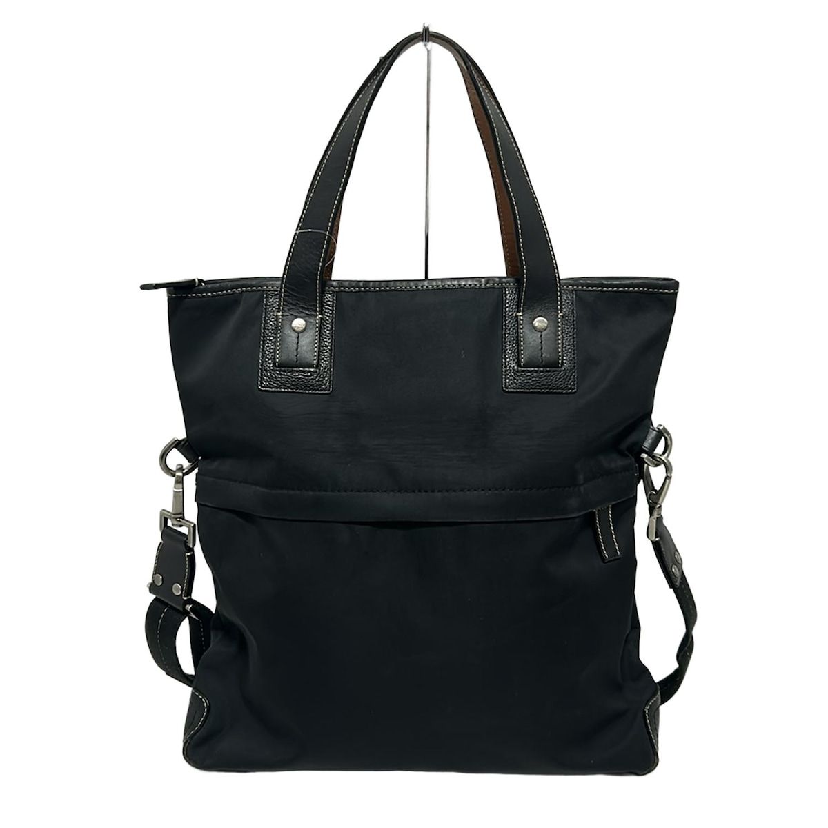 COACH(コーチ) ハンドバッグ - F70453 黒 レザー - メルカリ