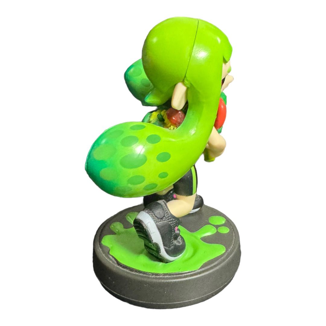 新品未開封amiiboガール【ライムグリーン】_スプラトゥーンシリーズ