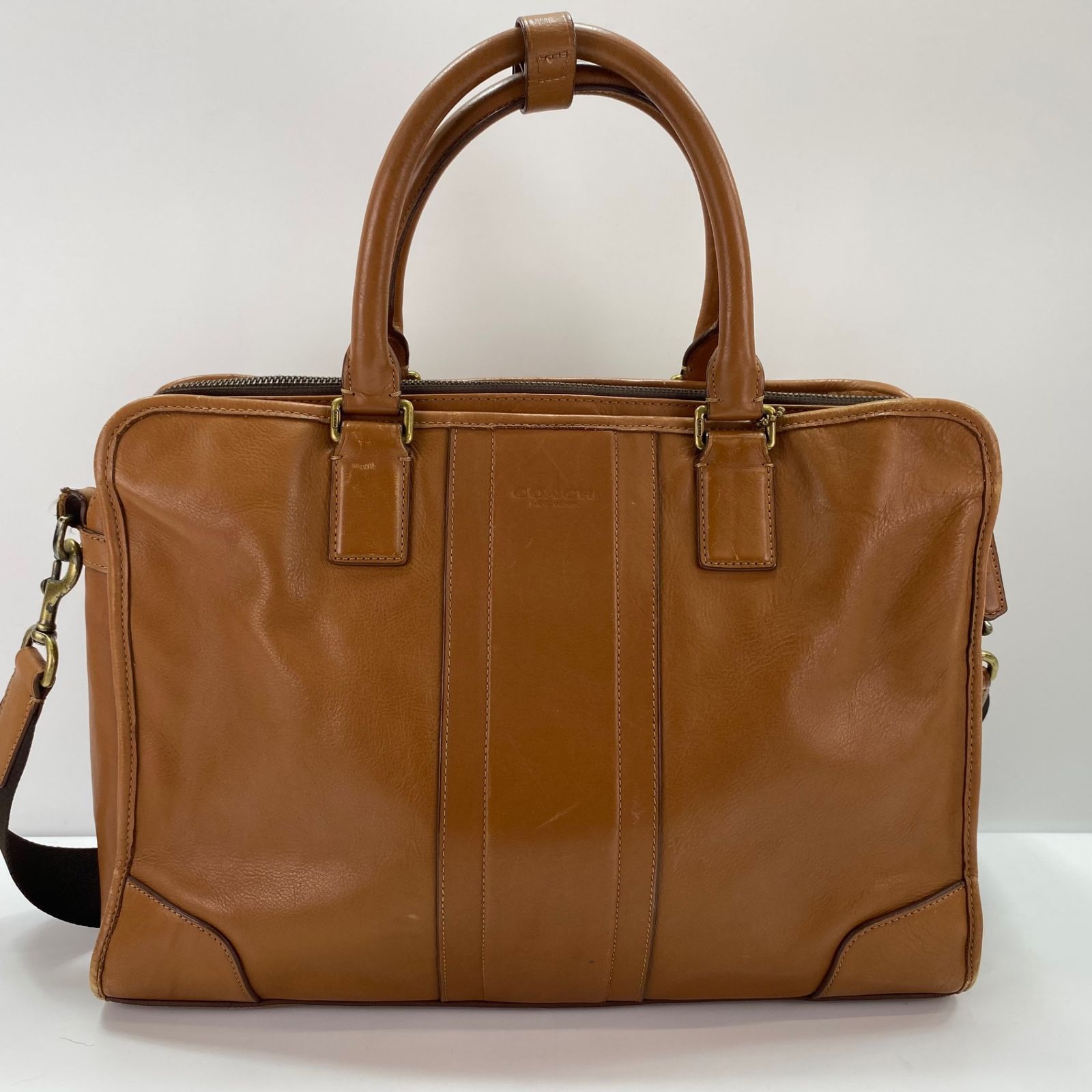 COACH コーチ 2WAY ビジネスバッグ ブリーフケース 斜め掛け ビジネス