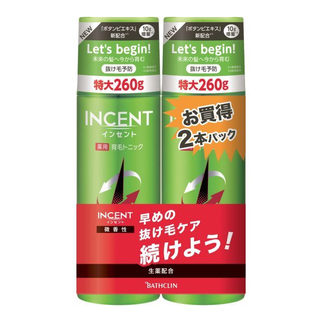 インセント薬用育毛トニック 微香性(シトラスリーフの香り) 医薬 インセント薬用育毛トニック 微香性(シトラスリーフの香り) 医薬