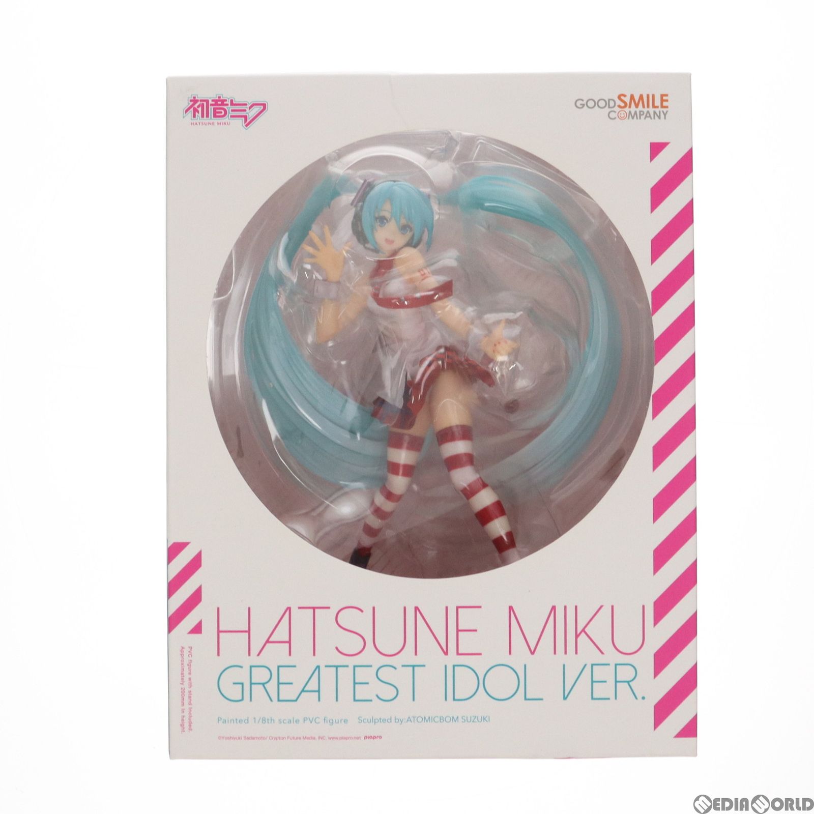 初音ミク グレイテスト・アイドルVer. キャラクター・ボーカル・シリーズ01 初音ミク 1/8 完成品 フィギュア グッドスマイルカンパニー