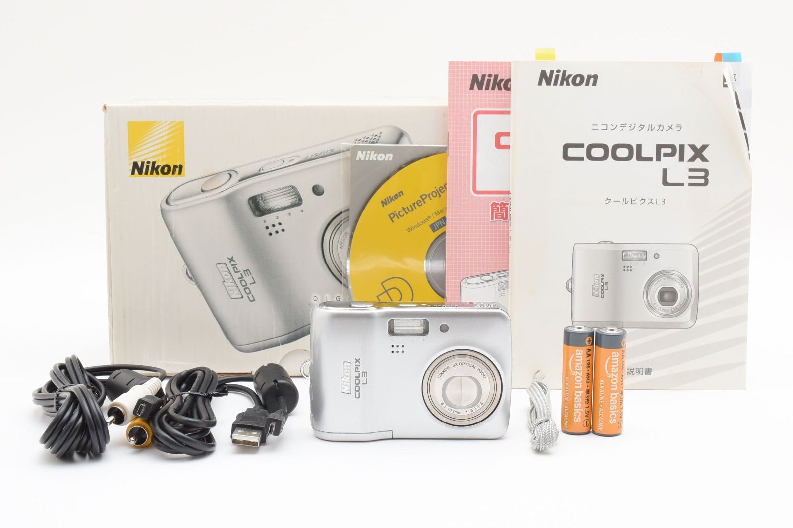 Nikon ニコン COOLPIX L3 コンパクトデジタルカメラ 動作未確認品