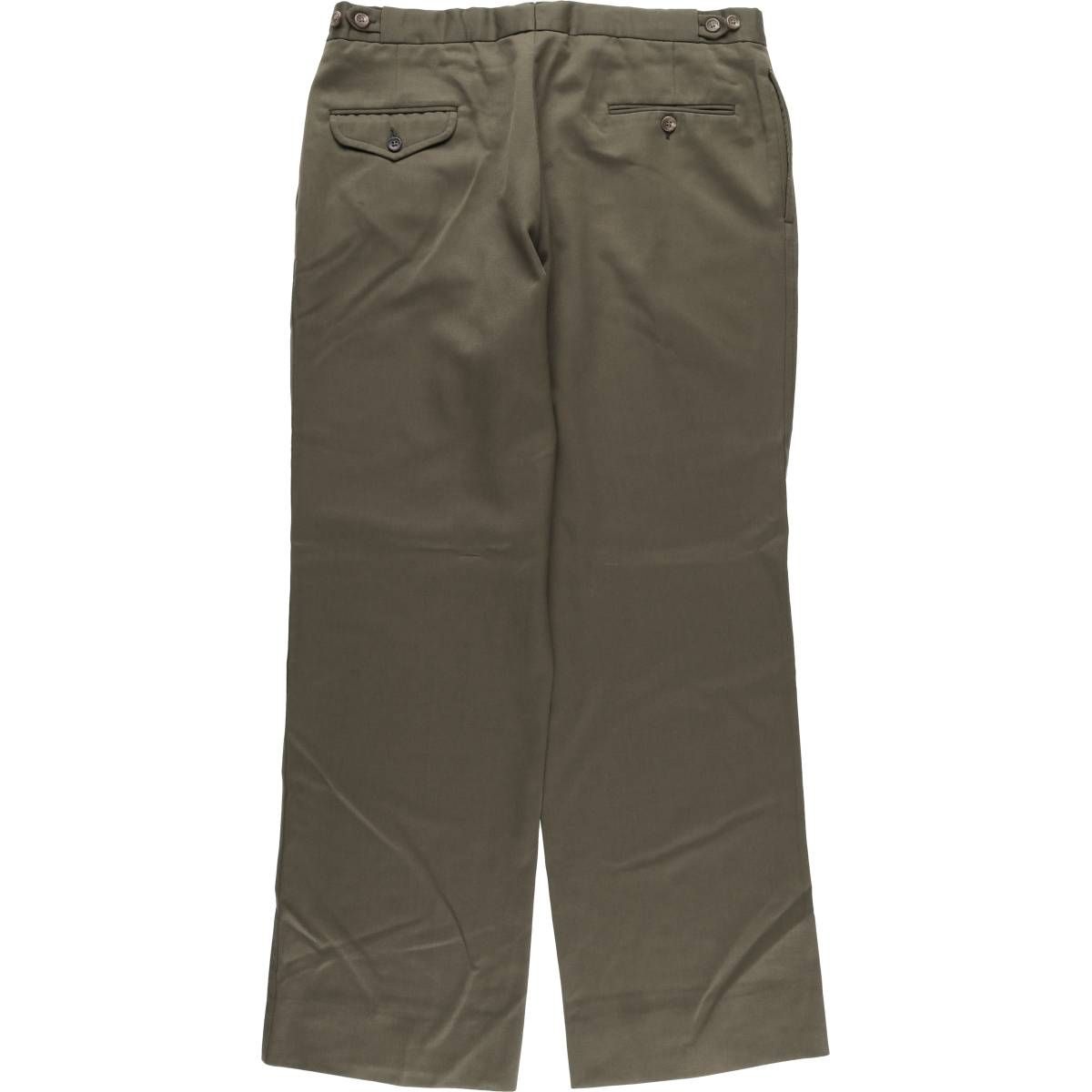 古着 ラルフローレン Ralph Lauren POLO by Ralph Lauren ツータック スラックスパンツ メンズw36相当 eaa567264