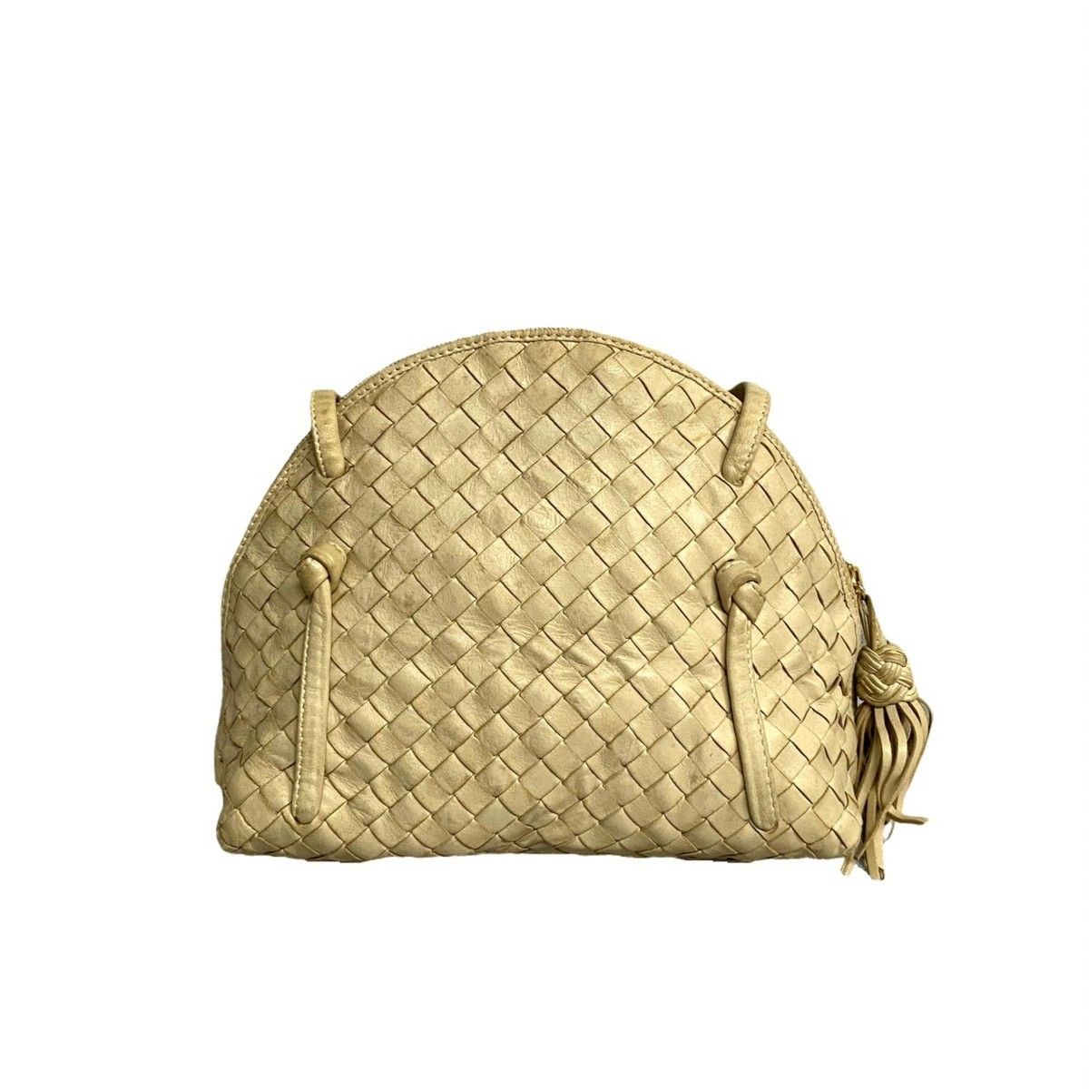 美品 レア BOTTEGA VENETA ボッテガヴェネタ イントレチャート レザー