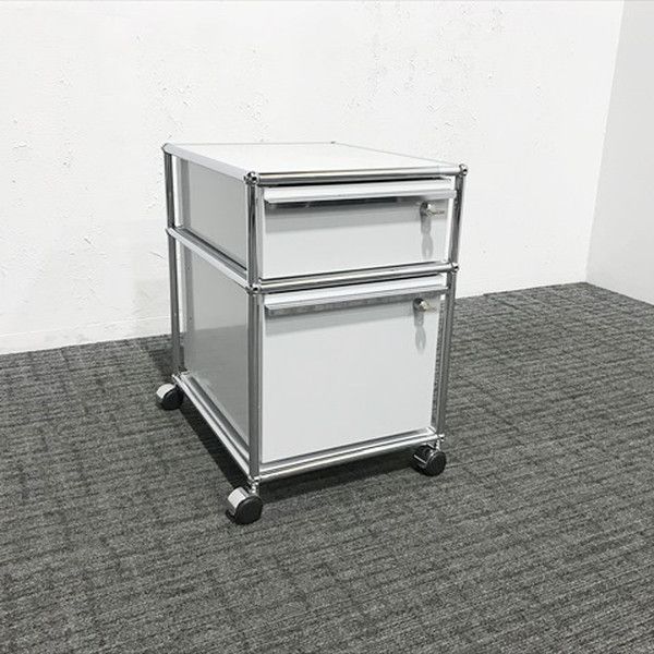 USMハラー インサイドワゴン 2段 USM ユー エス エム グレー