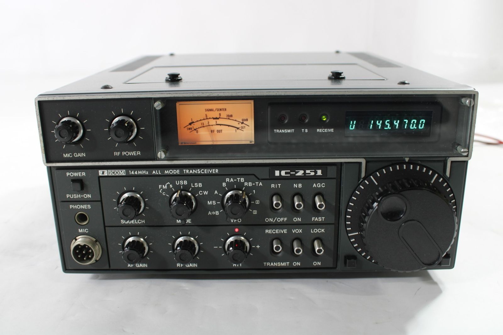 現状品 アイコム 無線機 IC-251 オールモード トランシーバー アマチュア ICOM ITYRFIA6J4WR-H00-byebye