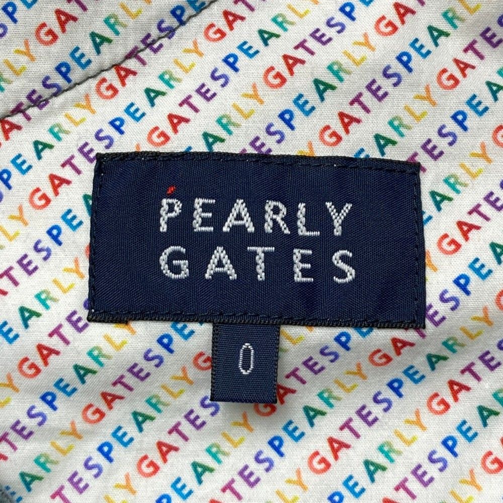 サイズ：0 PEARLY GATES パーリーゲイツ 2024年モデル 35周年 バンダナ付きロングパンツ  グレー系 [240101416193] ゴルフウェア レディース ストスト PEARLY GATES パーリーゲイツ 2024年モデル 35周年 バンダナ付き