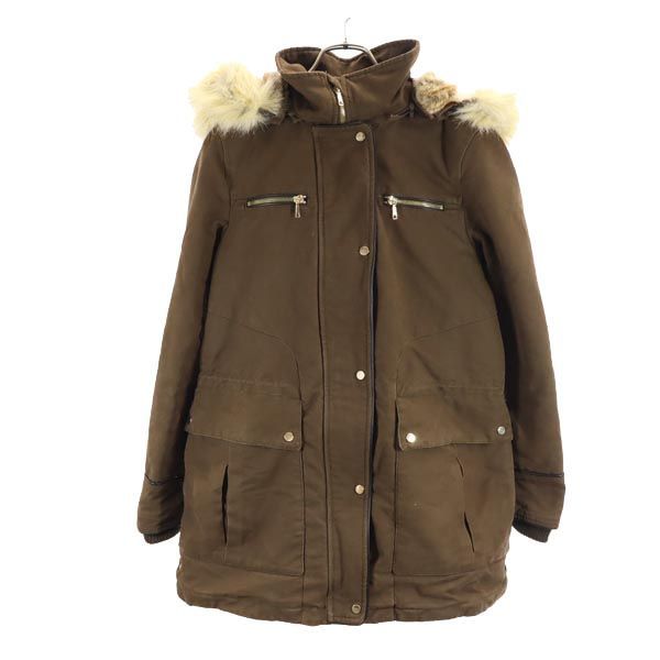 美品　ZARA モッズコート　エコファー　レディース　裏ボア ZARA モッズコート エコファー レディース 裏ボア S｜Yahoo