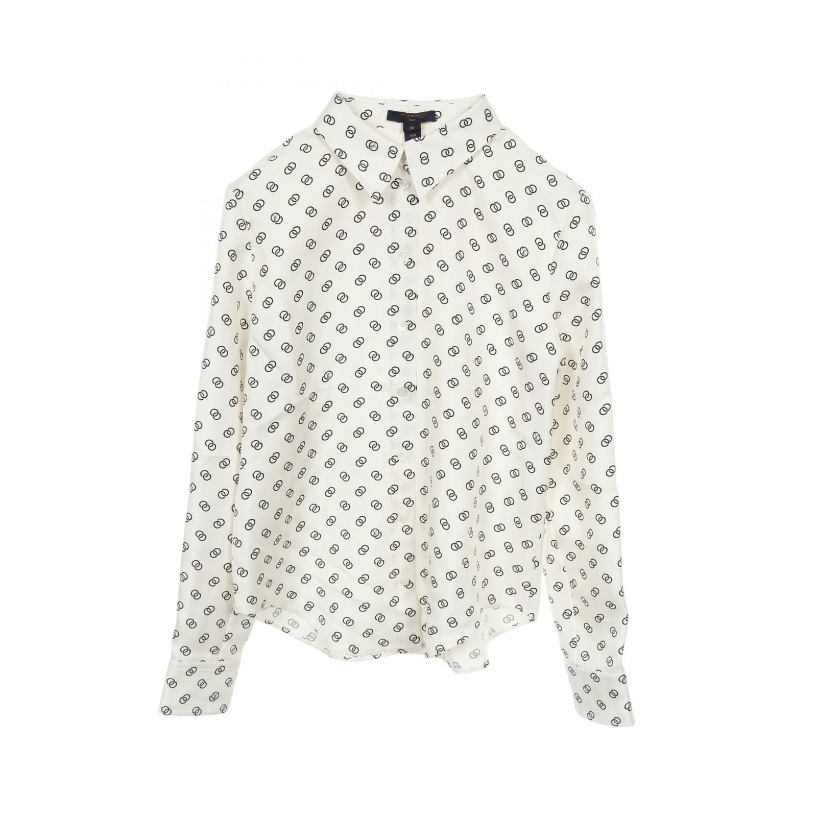 ルイヴィトン LOUIS VUITTON コットン ベスト 前開き 38 オフホワイト /ES ■OS レディース LOUIS VUITTON ルイヴィトン コットン ベスト 前開き 38 オフ