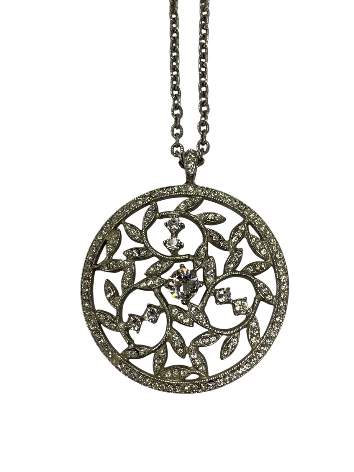 訳ありフォクシーネックレス フォクシーブティック NECKLACE CRYSTAL MOON 25772 ネックレス