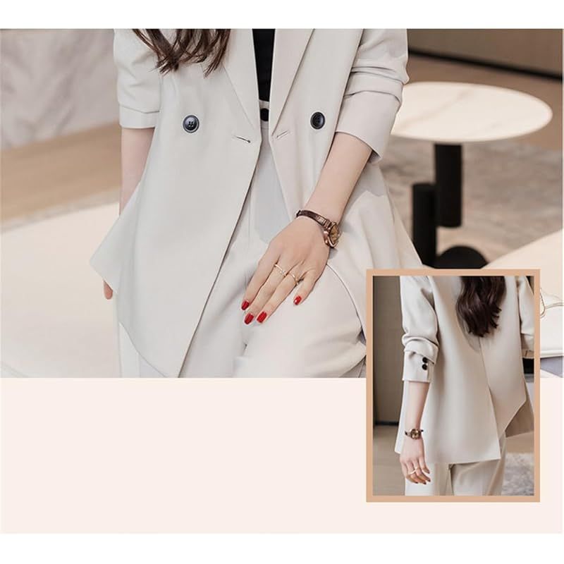 KOSIKINI セレモニースーツ セットアップ レディース 春 パンツスーツ レディース かっこいい レディース 大きいサイズ 礼服 フォーマル スーツレディース パンツスーツ レディース 春秋 レディースセットアップ レディース フォーマ 0 MAAHADDERANG_COM