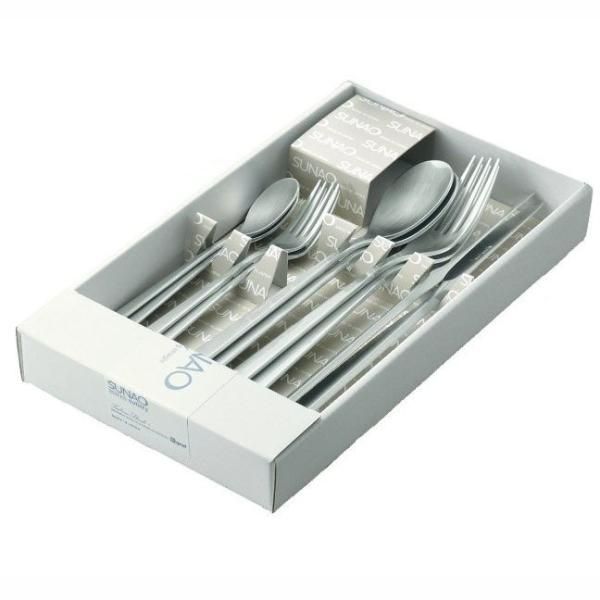 SUNAO ディナーカトラリーセット 10pcs 燕振興工業 スナオ ステンレス 10ピースセット ナイフ フォーク スプーン graf
