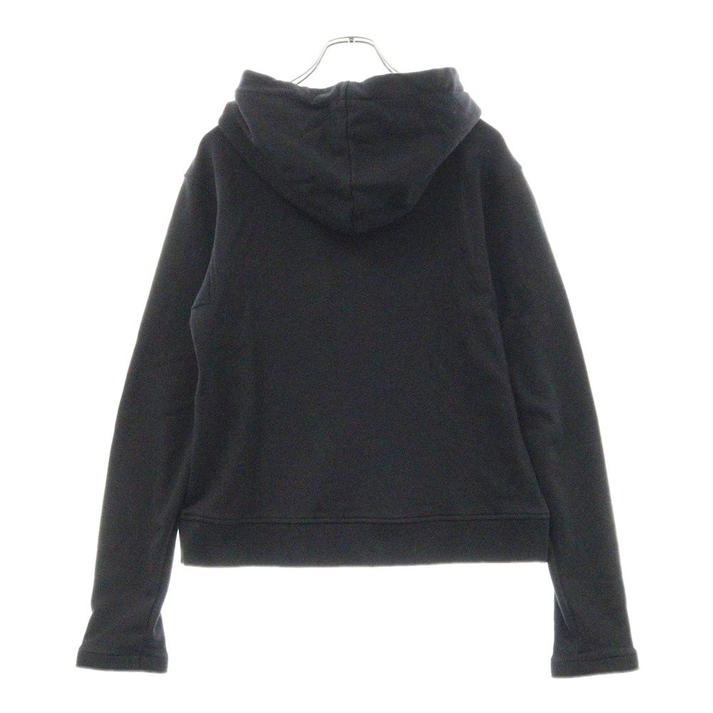 DINOWORKS (ディノワークス) Paris Zip Up Hoodie D1-004 パリロゴラインストーン ジップアップパーカー フーディ ブラック