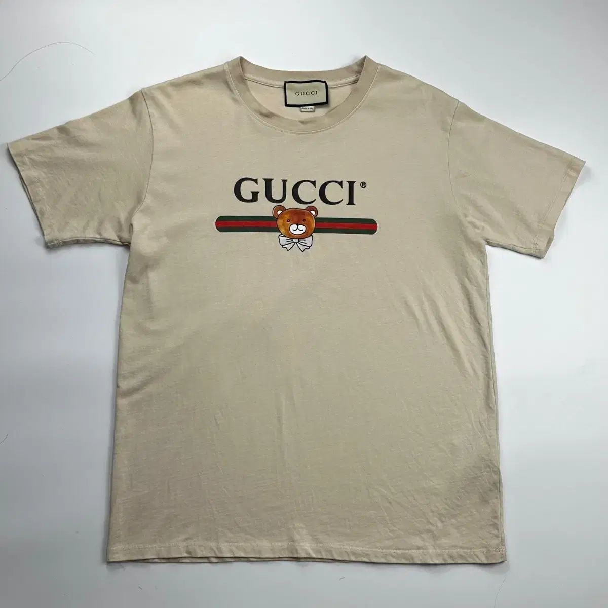 XL GUCCI グッチ シェリーラインロゴ カイ 半袖Tシャツ