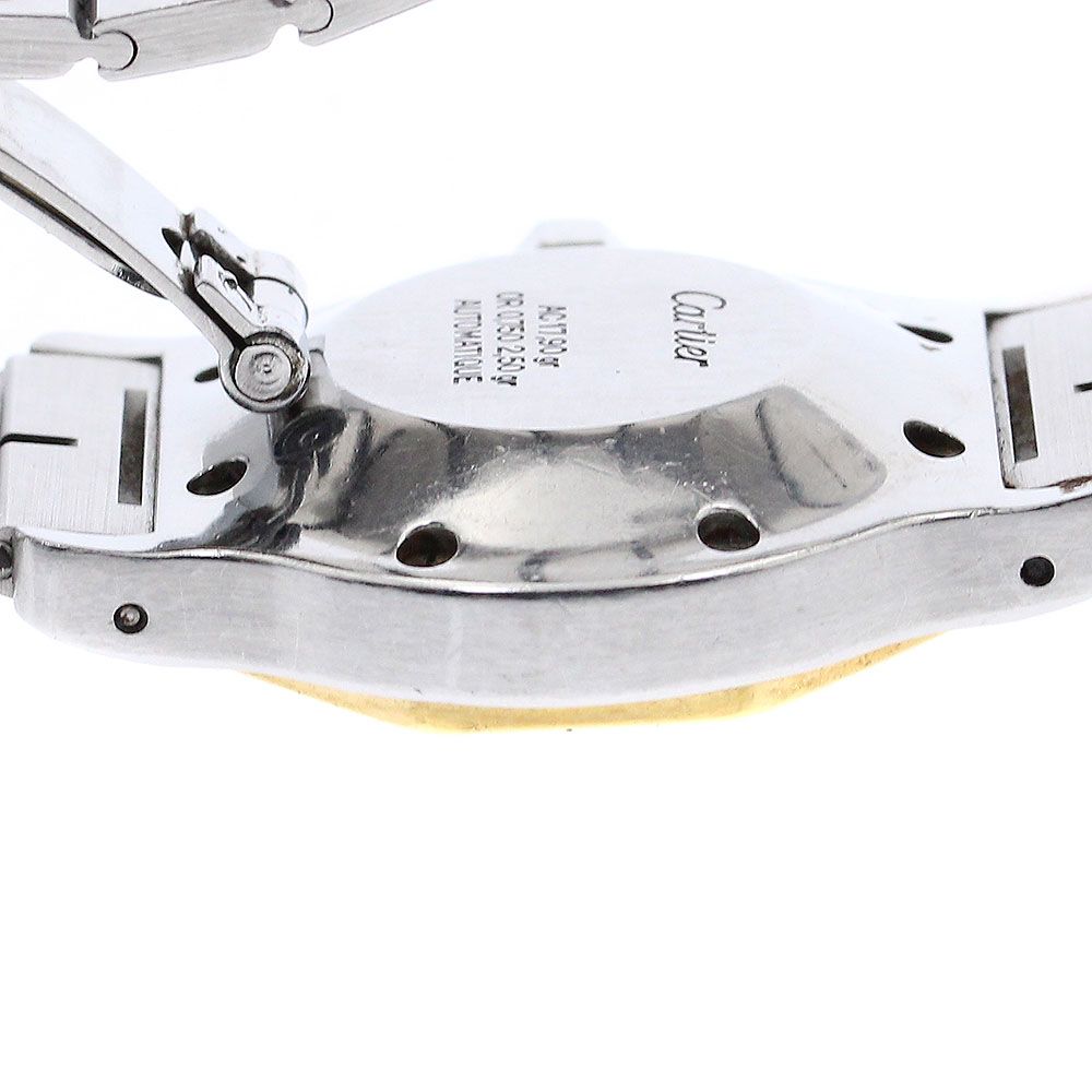 ベルトジャンクカルティエ CARTIER サントスオクタゴンLM YGベゼル