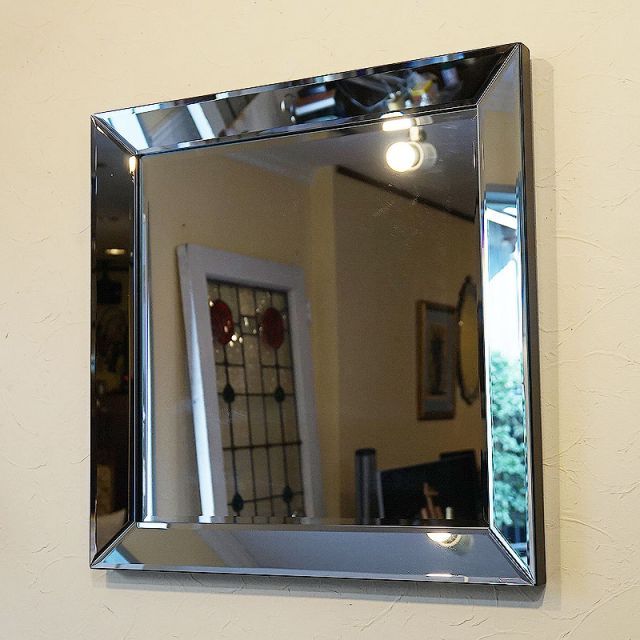 全身鏡 韓国風 レザーミラー 160x80 革製フレーム ブラック 2212 楽天