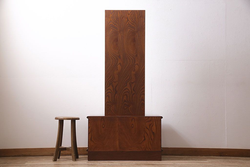 岩谷堂箪笥　ドレッサー 岩谷堂箪笥 鏡台 スツール付き 伝統民芸 中古 姿見 ミラー