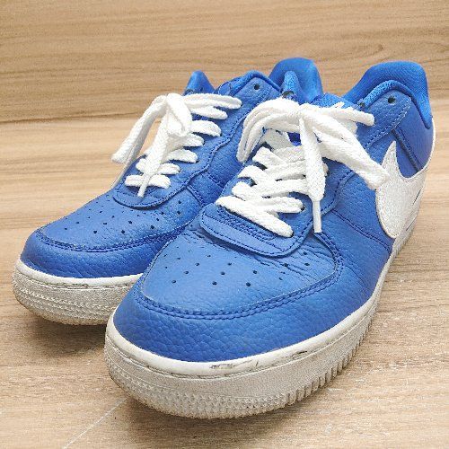 NIKE ナイキ 823511-405 エア フォース1 LOW 07 NBA ロ－カットスニーカー サイズ26.5 ブル－系 メンズ E 