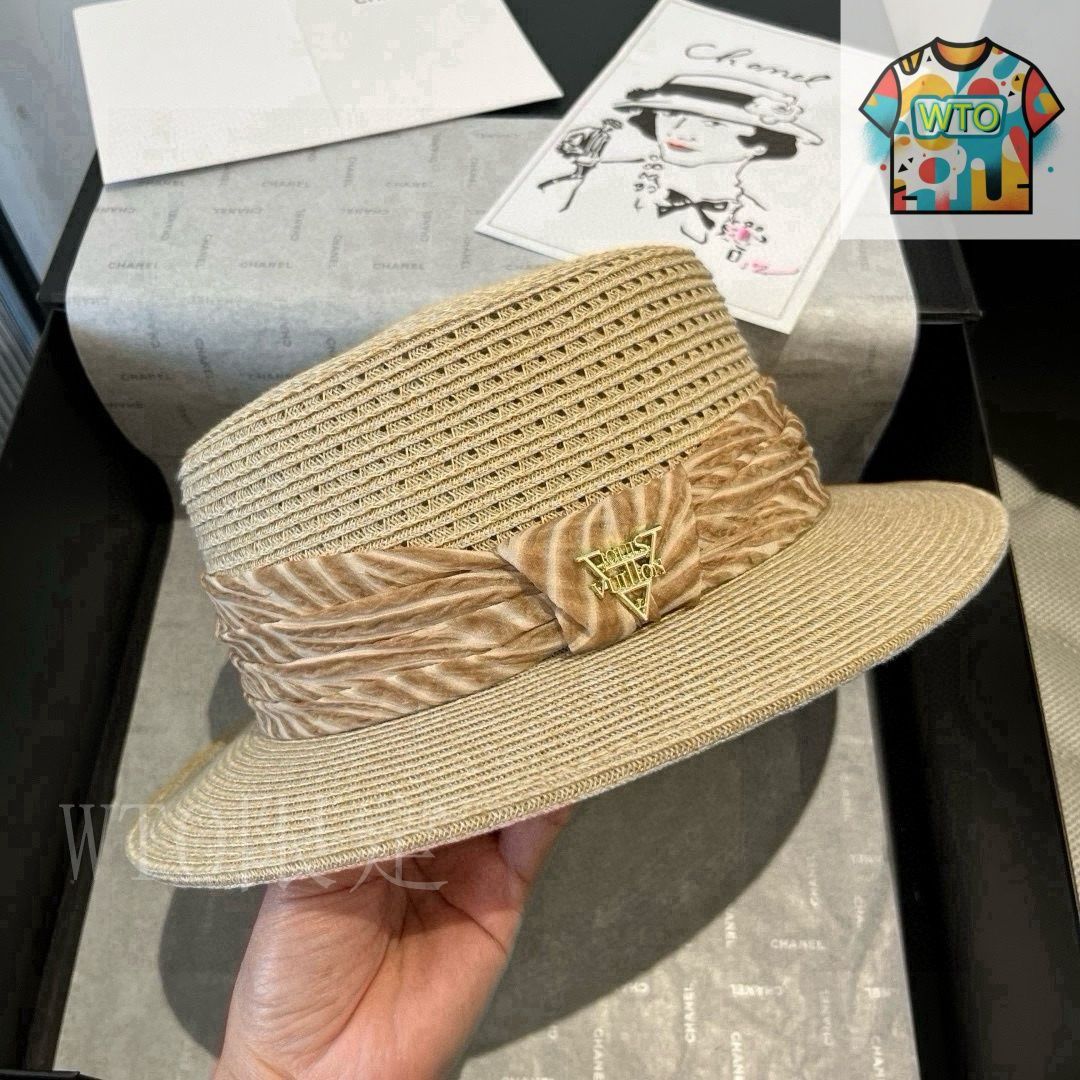 GUCCI ゴールド ストローハット すぐ届く！GUCCI ボウ付き ストローハット 麦わら帽子 (GUCCI