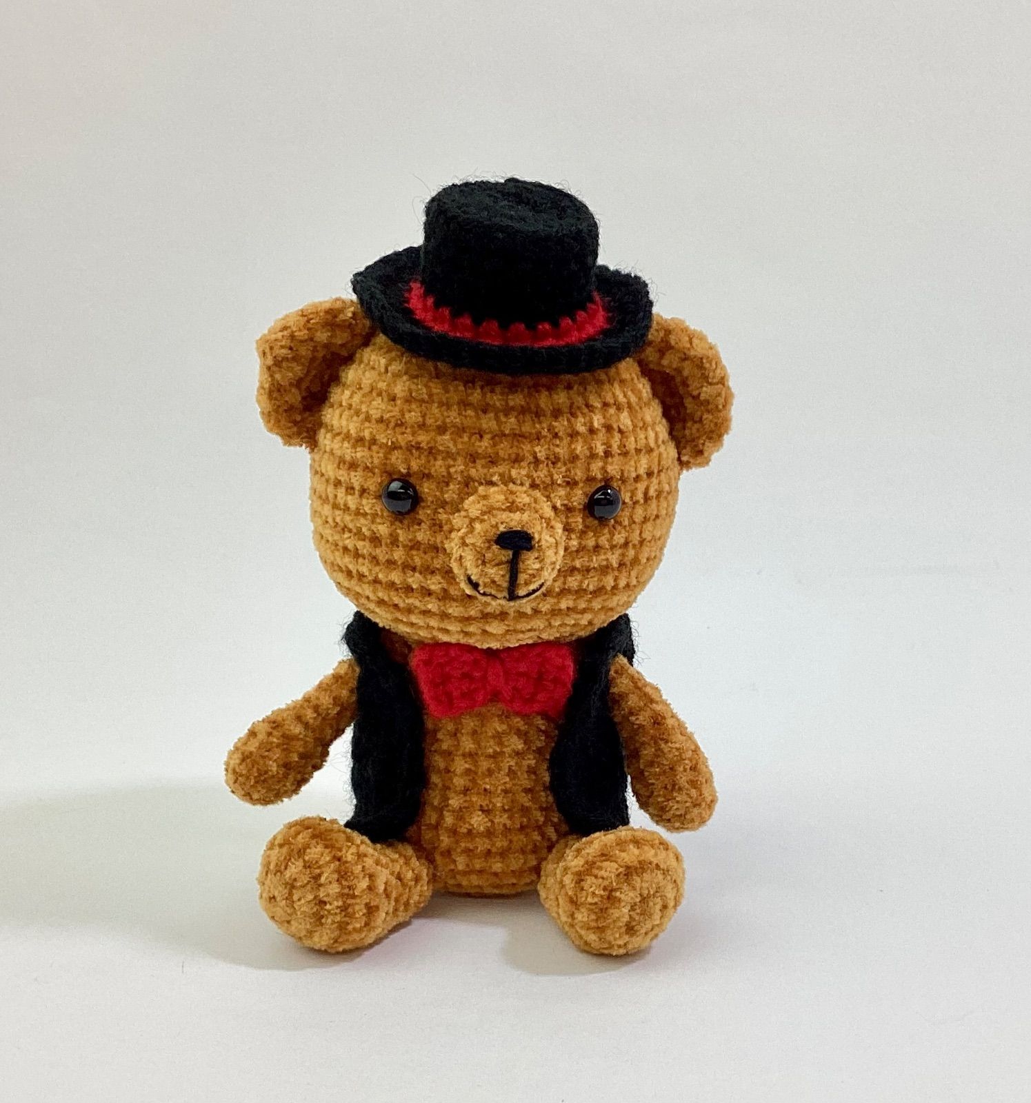 くまちゃん　着せ替えあみぐるみ BASICで編む着せ替えあみぐるみ(くま)｜macaroniさん
