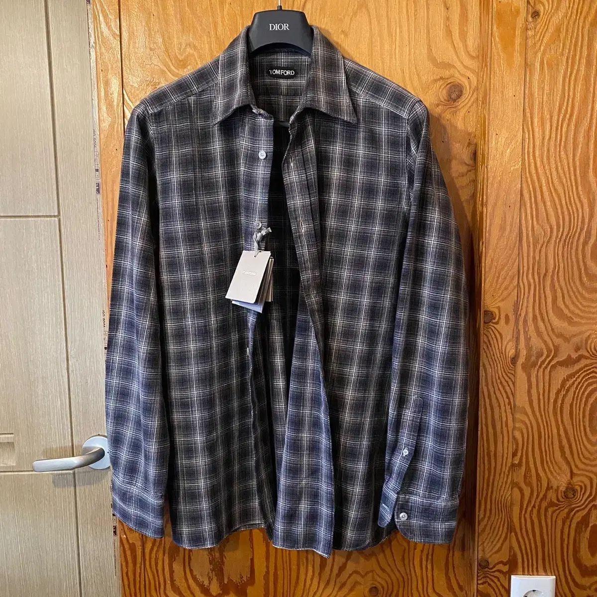 TOM FORD(トムフォード) グラデーション チェック シャツ 新品 出品 