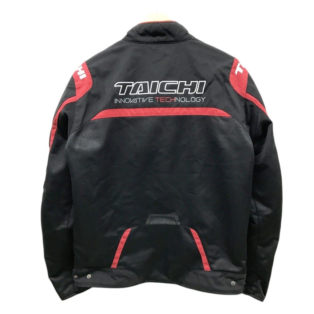 RSタイチメッシュジャケット　RSJ313　Lサイズ　レッド/ブラック RSタイチ レーサーメッシュジャケット RSJ313 ブラック/レッド