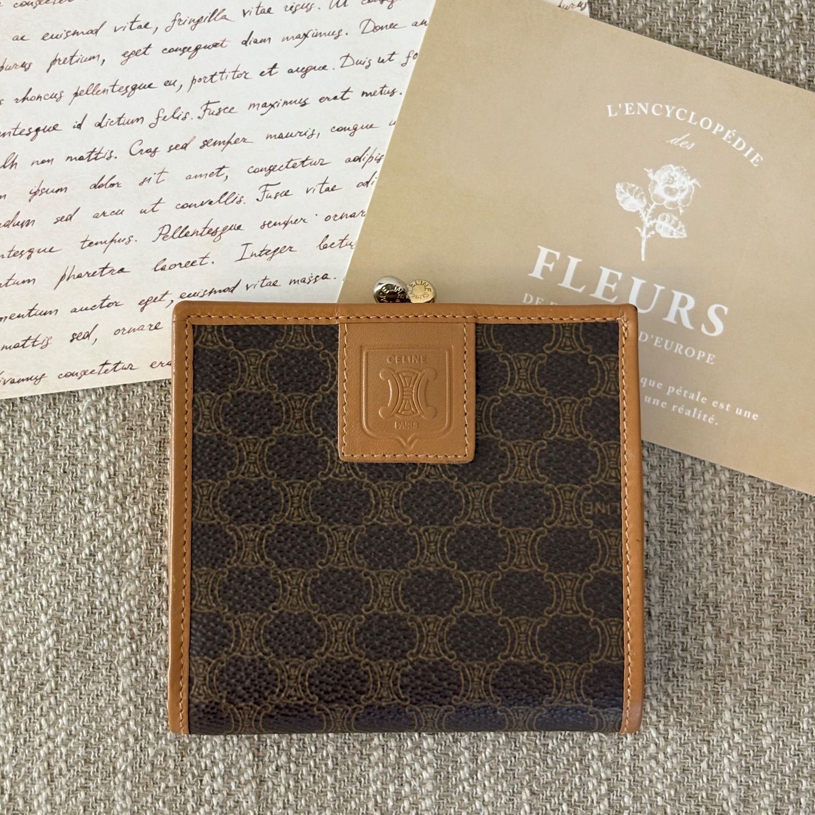 セリーヌ MC1412 トリオンフ マカダム 90s 箱・鑑定書付き 美品 セリーヌ MC1412 トリオンフ マカダム 90s 箱・鑑定書付き 美品 ✨未