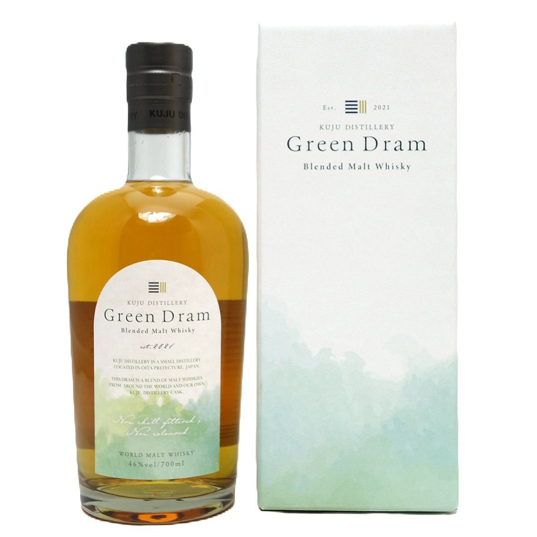 グリーン ドラム ブレンデッド モルト ウイスキー 久住蒸留所 46度 700ml ジャパニーズウイスキー ^YAKJBMJ0^