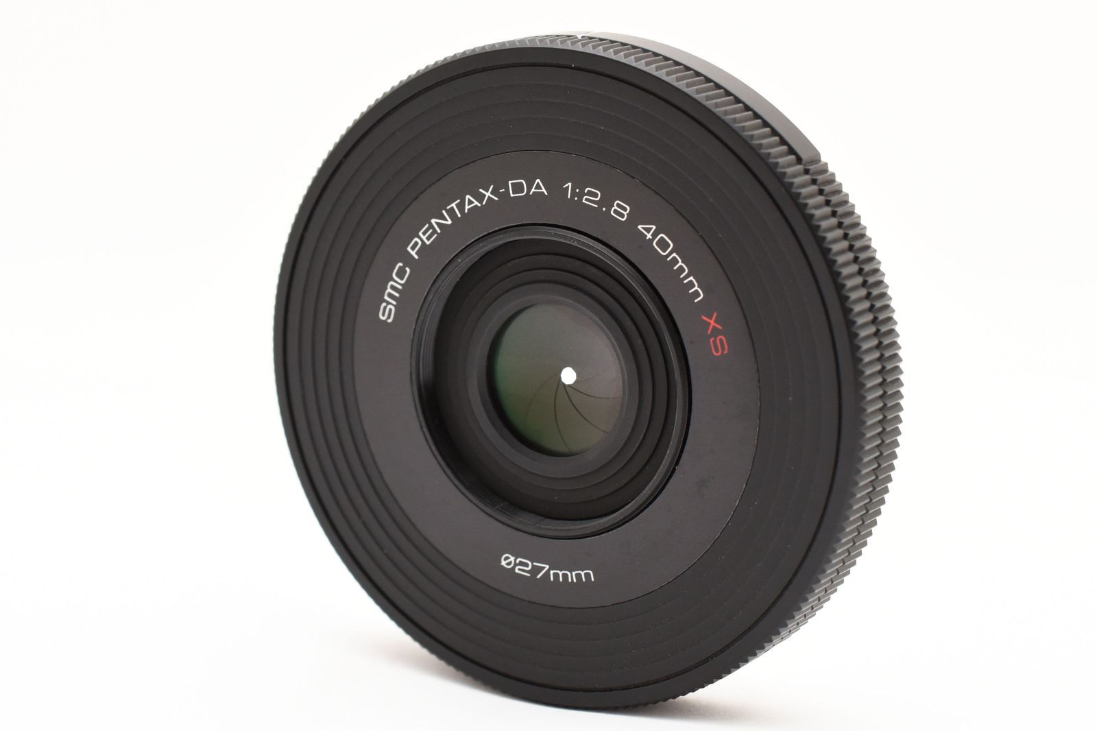 PENTAX DA 40mm f2,8 XS ビスケットレンズ(フィルター付属) PENTAX DA