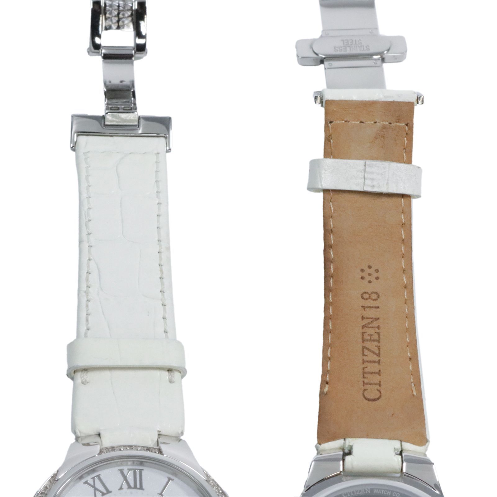 送料無料 稼働品 CITIZEN シチズン 腕時計 美品 クオーツ EcoDrive