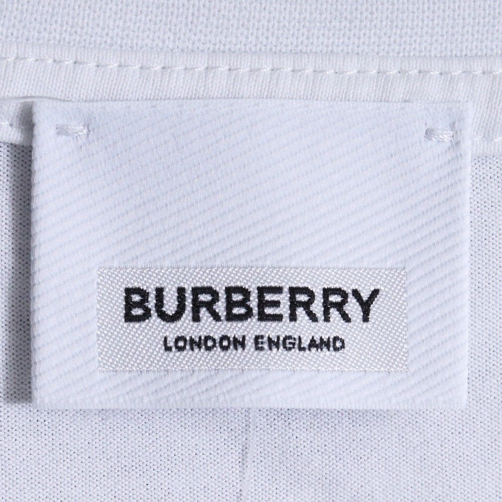 BURBERRY TBロゴ コットンTシャツ Sサイズ ホワイト 8014021 71Q