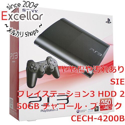 bn:6] SONY プレイステーション3 250GB ブラック CECH-4200B 元