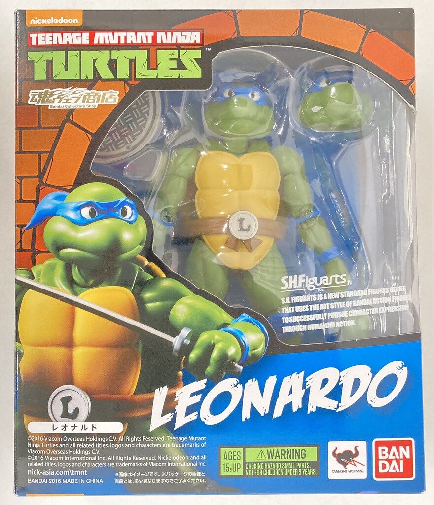 バンダイ S.H.Figuarts TEENAGE MUTANT NINJA TURTLES