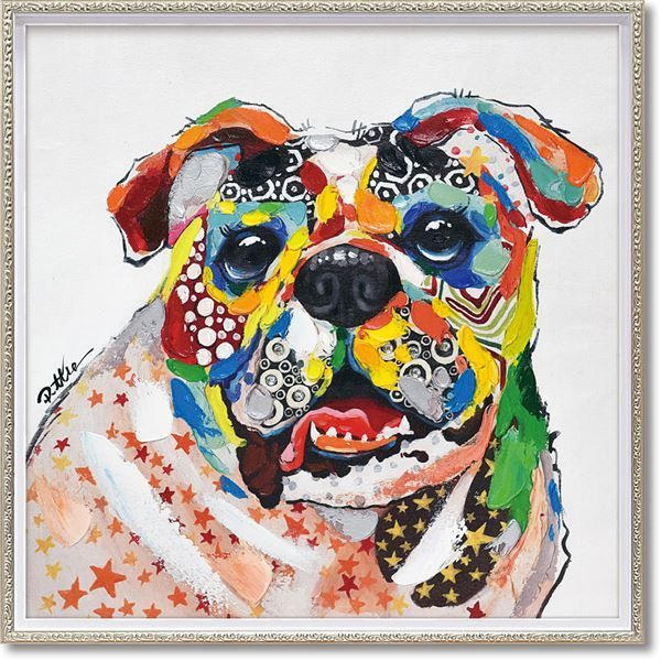 ユーパワー オイルペイントアート「アニマルズ(Lサイズ)」 【公式通販】