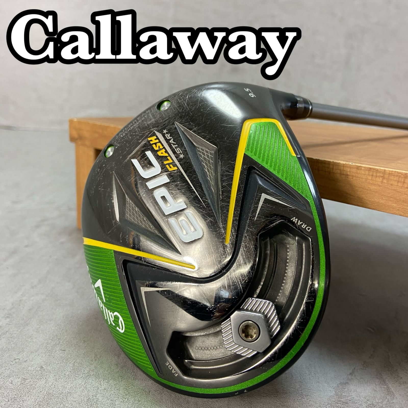 Callaway - Callaway　キャロウェイ　EPIC　FLASH　STAR　 エピック　フラッシュ　スター　メンズゴルフドライバー　カーボン　S　9.5°　右利き用　DR Callaway キャロウェイ EPIC FLASH STAR エピック フラッシュ