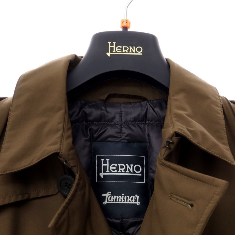 中古】ヘルノ Herno GORE-TEX ポリエステル ダブルブレスト ダウン