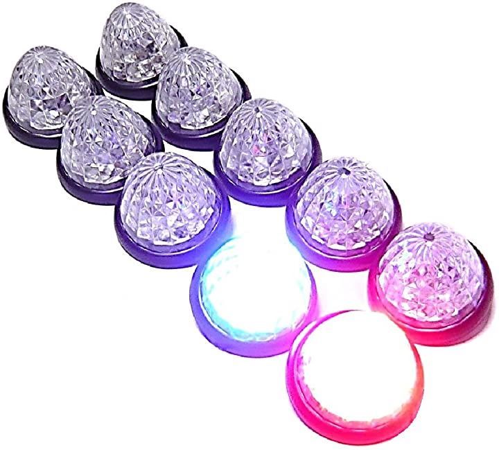 Customize カスタマイズ トラック用 サイド マーカー 16LED 24V 標識 ランプ 汎用 10個 セット( ブルー/レッド)