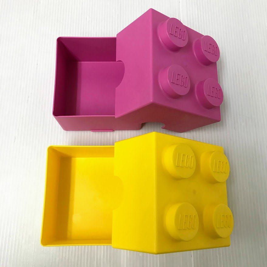 正規品 中古 LEGO レゴ ストレージボックス ブロック型 収納ケース 