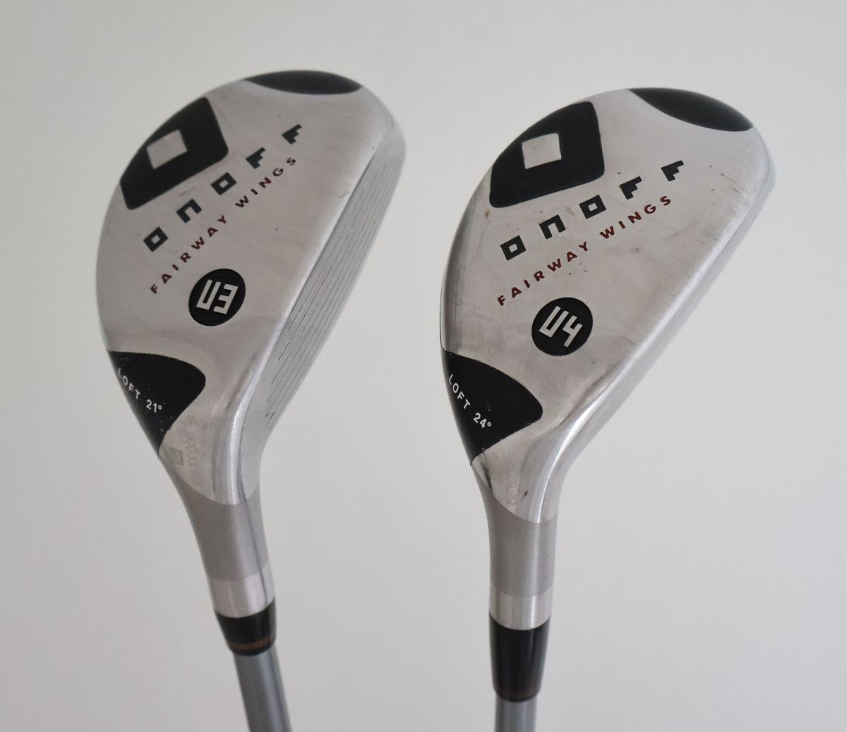 中古 Cランク （フレックスS） グローブライド ONOFF FAIRWAY WINGS(2018) AKA U4 純正特注シャフト