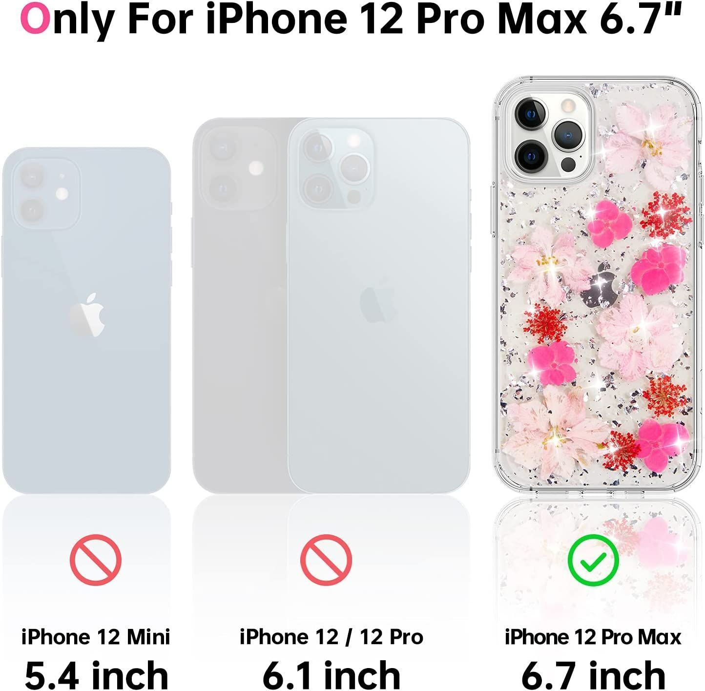 くらしを楽しむアイテム Gospire iPhone 12 Pro Max グリッターケース