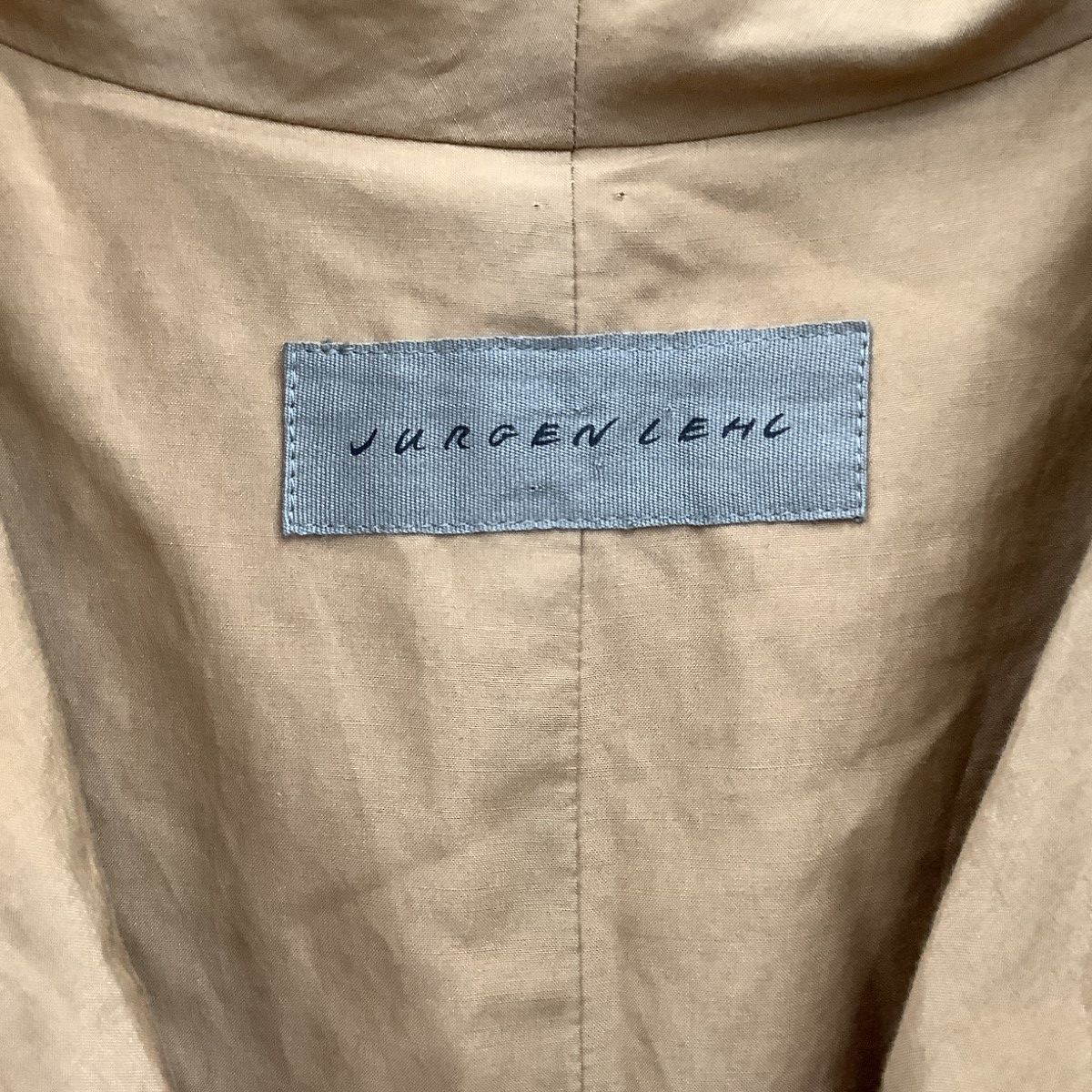 JURGEN LEHL ブラウンコート JURGEN LEHL ヨーガンレール レディース コート SIZE M ブラウン