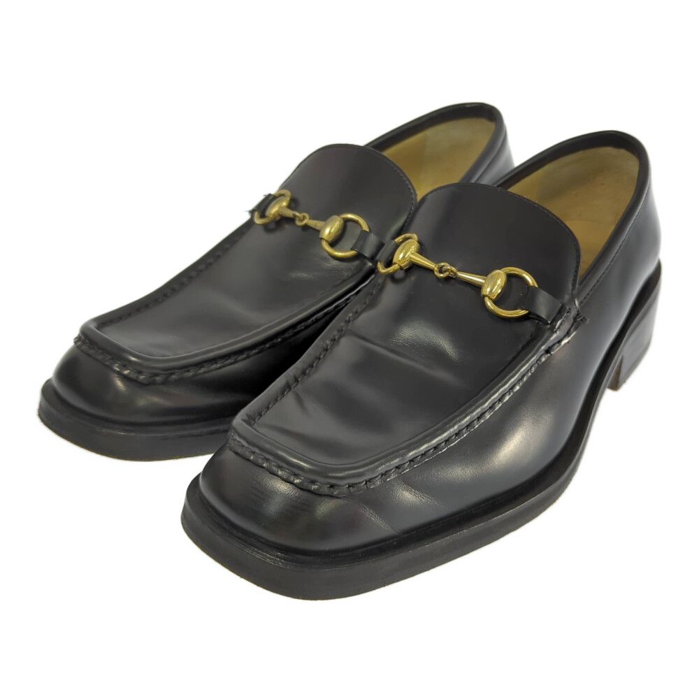 GUCCI グッチ ホースビット・レザーシューズ ローファー 靴/110/0222